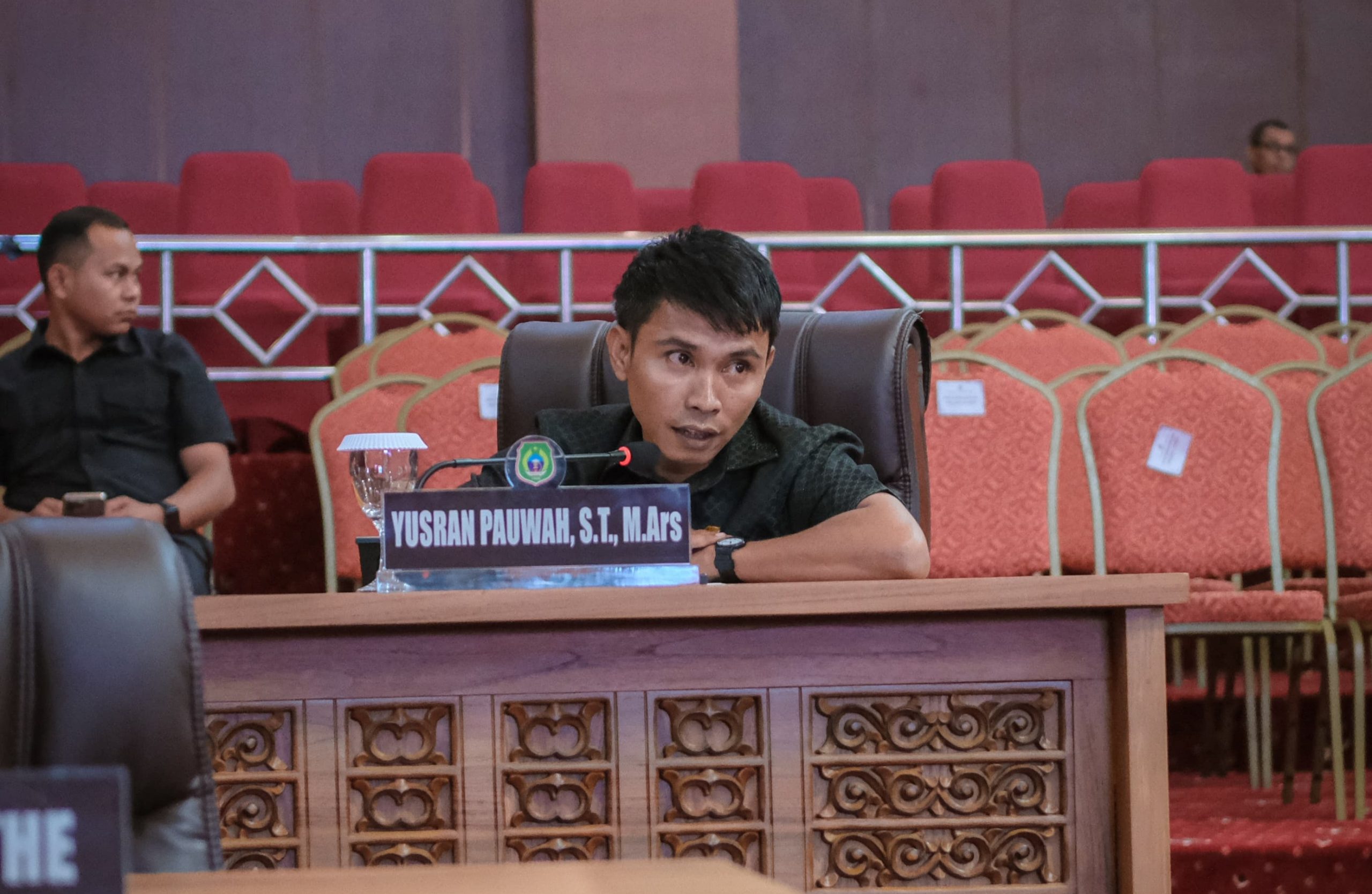 Ketua Fraksi Hanura, Anggota DPRD Malut Yusran Pauwah